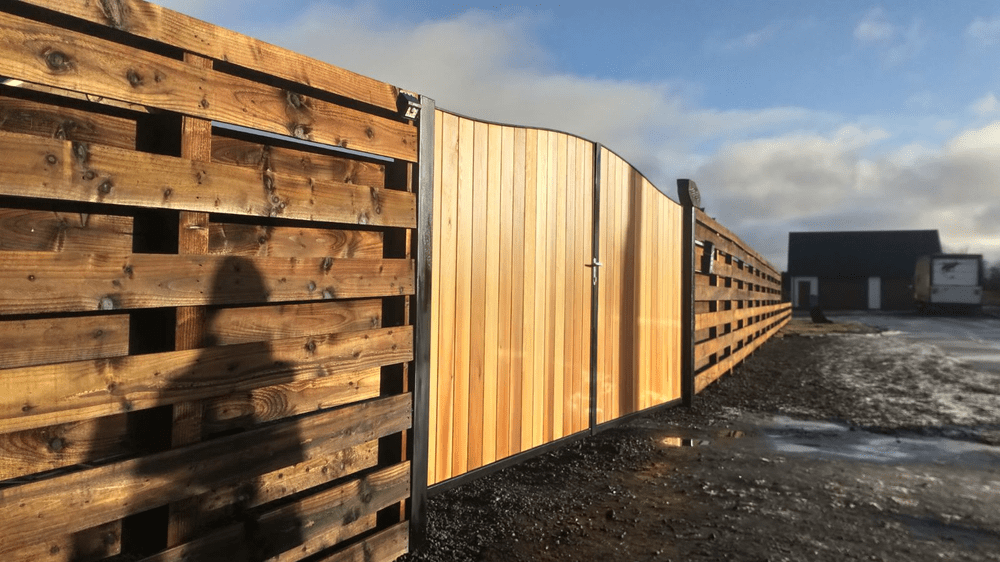 Premium Metal Framed Gate